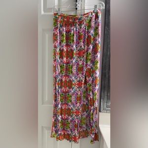 EVERLY | Floral Maxi Skirt | Worn Once | Size Small